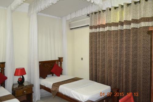Chambre avec 2 lits