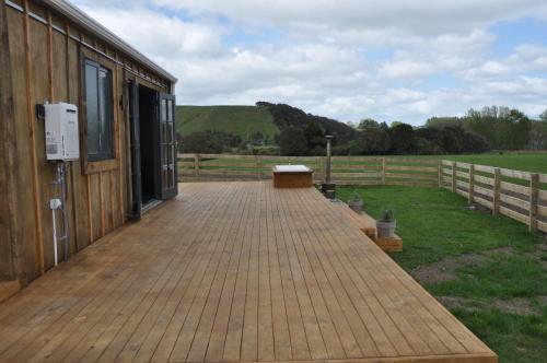 Näkymä ulkoa, Renagour Cottage - Farmstay with Hot Tub! in Papaiti