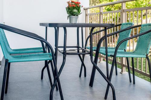 balkon/terras, Ktima Holiday House in Skiathos