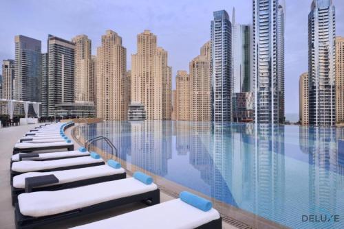 Overlooking Marina Views Next to Marina Mall 1BR Unit, The Address Residences, Dubai Marina by Deluxe Holiday Homes, Dubai (Foto 7)