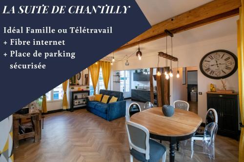 La Suite de Chantilly - Appartement de 80m2 avec Jacuzzi privé ! - Location saisonnière - Chantilly