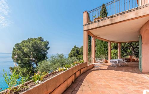 Erkély/terasz, Villa la Malpagne, 400m2 les pieds dans l'eau in Rayol-Canadel-sur-Mer
