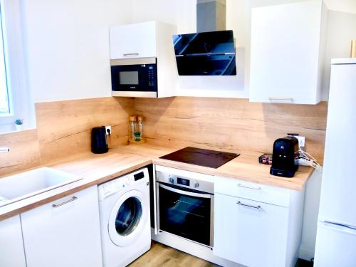 köök, Travel New York Logement en Colocation in Sens