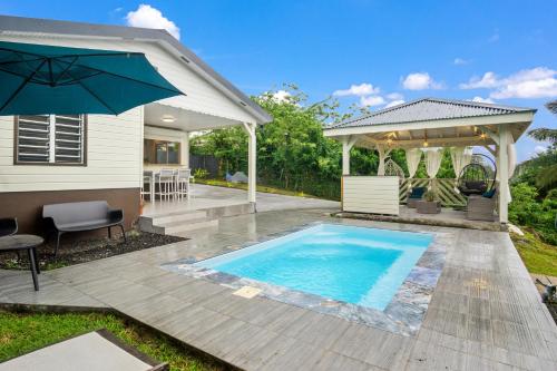 Le Havre Vert avec Piscine et Evènements autorisés - Location, gîte - Saint-Joseph