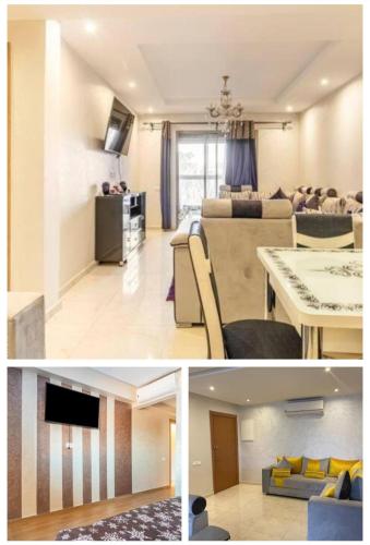 Magnifique appartement Les perles de marrakech lux avec 2 piscines