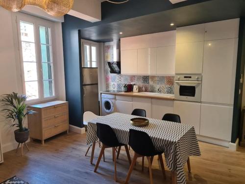 Appartement T2 avec clim et wifi, à 50 m de la plage