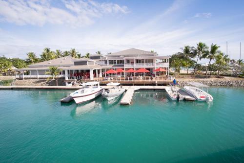 Wejście, Musket Cove Island Resort and Marina in Wyspy Mamanuca