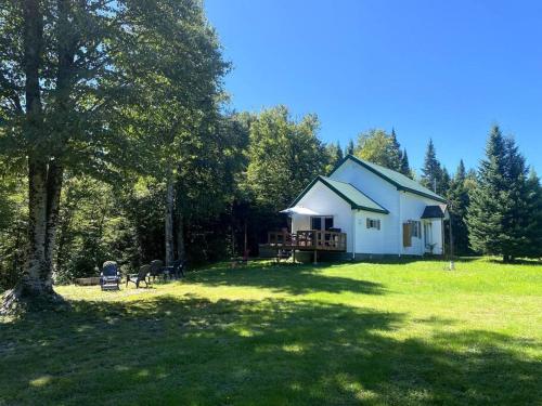 B&B Notre-Dame-des-Bois - LE JAZZ- Chalet rustique/chic avec SPA - Bed and Breakfast Notre-Dame-des-Bois