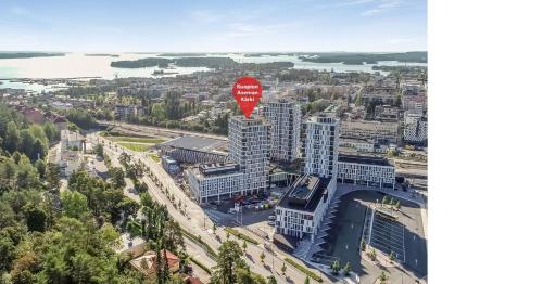 Studio 12 floor, Puijo landscape, Free parking, Kuopio