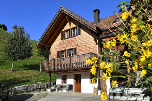 المنظر الخارجي, Ferienhaus auf dem Lamahof in سارنين