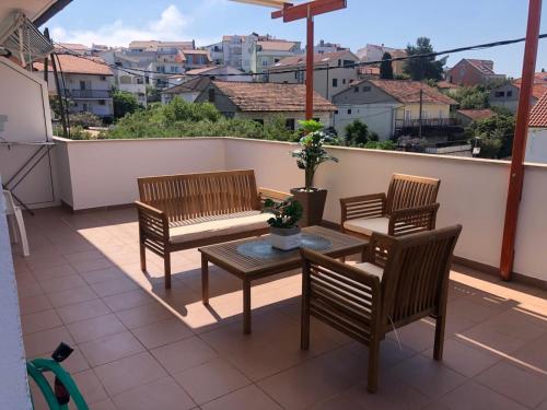 Room in Hvar city with sea view, balcony, air conditioning, Wi-Fi (4858-2)