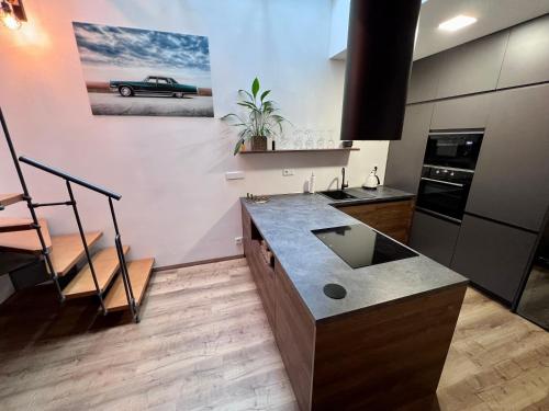 köök, Loftový apartmán Laura (Loftovy apartman Laura) in Svetla Nad Sazavou