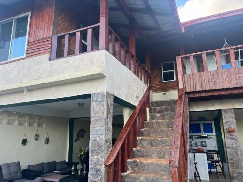 Balcony/terrace, Villa Loma alta Cabrera in Cabrera