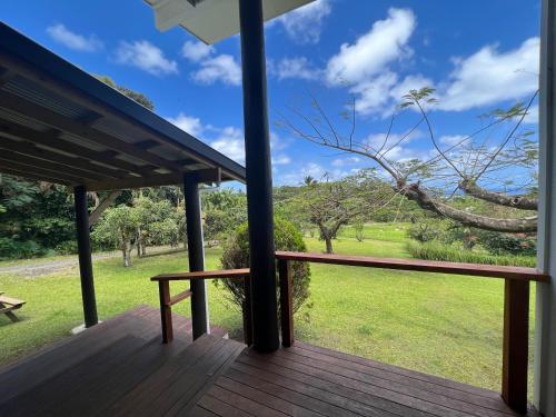 شرفة/ تراس, Avocado Retreat in Titikaveka