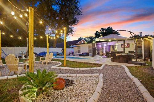Pool House Near Bush Gardens,Beach,Tampa Airport in Tampa, USA