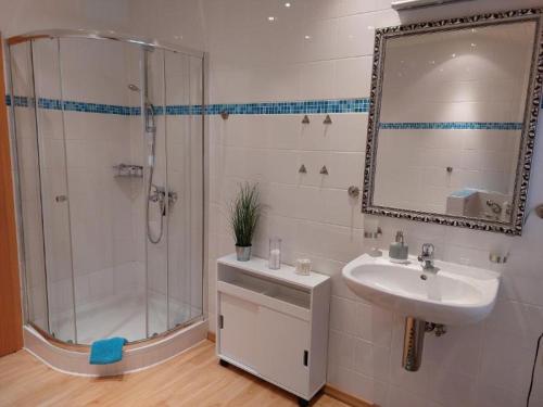 Bathroom, Fewo 1 - Osterberg in Breuna