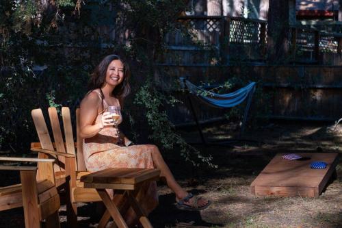 An Adventure Haven w/ Hot Tub & Fireplace in Big Bear City, USA