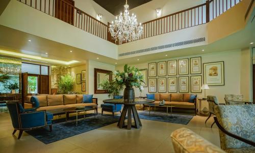 Előcsarnok, Anand Kashi by the Ganges, Rishikesh - IHCL SeleQtions in Bhairgarh