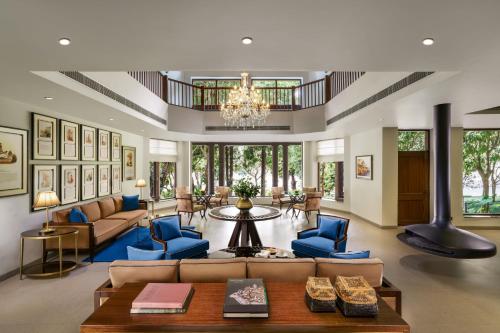 Előcsarnok, Anand Kashi by the Ganges, Rishikesh - IHCL SeleQtions in Bhairgarh