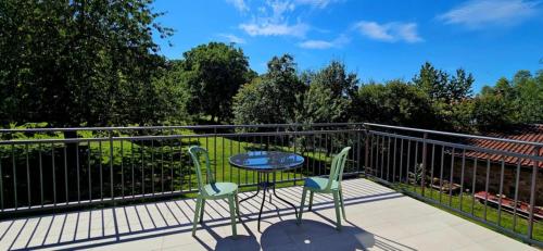 Erkély/terasz, Corps de ferme traditionnel in Lembach