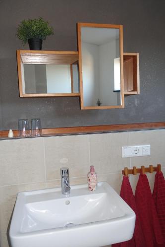 Bathroom, Ferienwohnung VITA in Lindenberg im Allgau