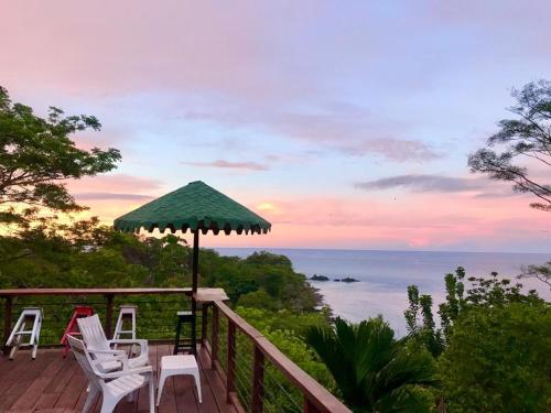 Erkély/terasz, Hostal Doble Vista in Capurgana