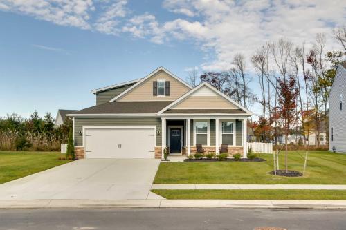 3 Mi to Bethany Beach Ocean View Home with Patio