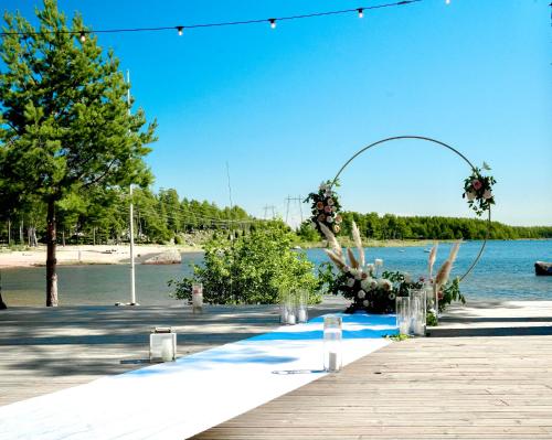 Erkély/terasz, Beach Hotel Santalahti in Kotka