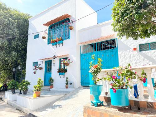 Cabaña La Aldea - Santorini Colombiano - POZO REDONDO