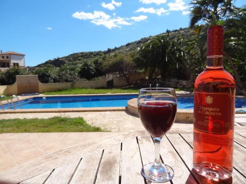 Úszómedence, Villa Clairol in Los Gallardos