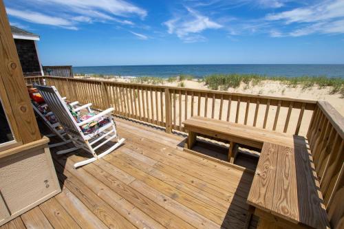 OCEANFRONT, Ocean Views, screened porch, KH24, All Sandy in Kitty Hawk (NC)