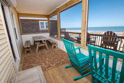 OCEANFRONT, Ocean Views, screened porch, KH24, All Sandy in Kitty Hawk (NC)