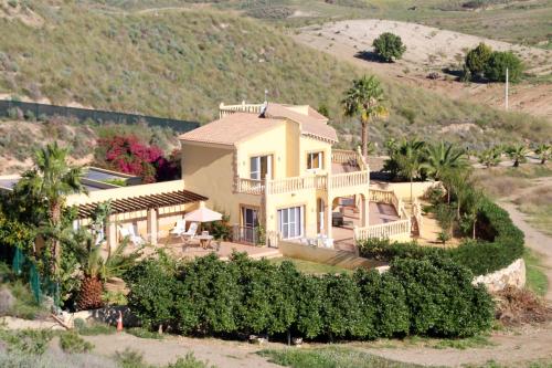 A szálláshely kívülről, Villa Clairol in Los Gallardos