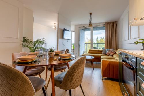 Nowoczesny Apartament nad Motławą Chlebova - siłownia i bawialnia GRATIS – khách sạn tại Mlyniska