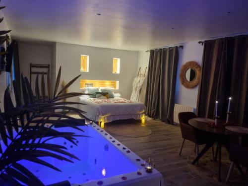 Loft de charme avec jacuzzi privatif illimité à 20 minutes de Paris et Stade de France