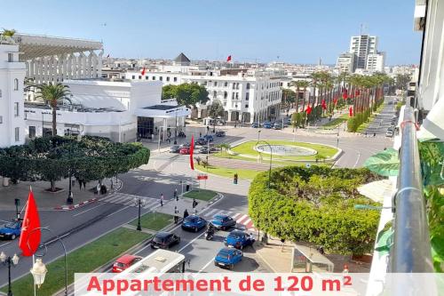 Panoramic view of downtown Rabat