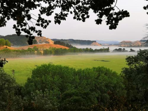 Näkymä, Renagour Cottage - Farmstay with Hot Tub! in Papaiti