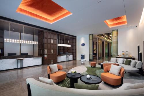 ล็อบบี้, Hampton by Hilton Guangzhou Xintang Station in ตำบลเจิ้งเฉิง