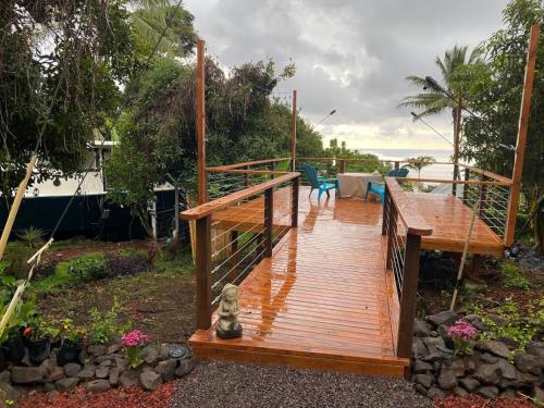 Balkons/terase, Manta Soul Suites in Captain Cook (HI)