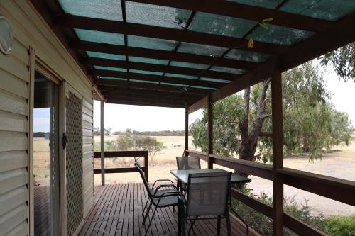 Balkons/terase, Coodlie Park Eco Retreat in Streaky Bay