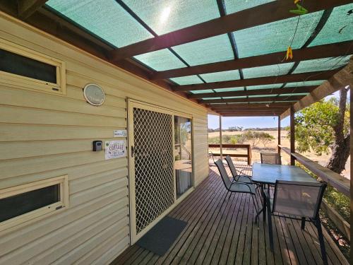 Balkons/terase, Coodlie Park Eco Retreat in Streaky Bay
