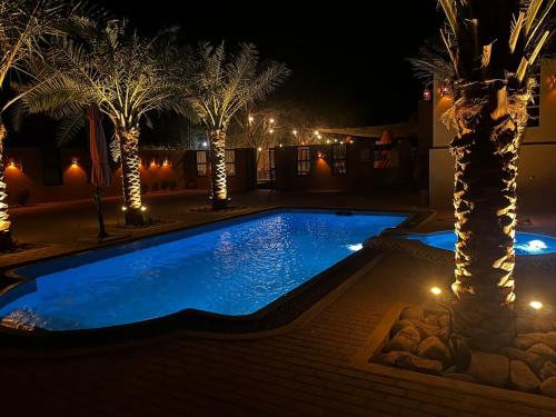 Al Bait resort with private swimming pools -HRS stables in Wadi Khadeja