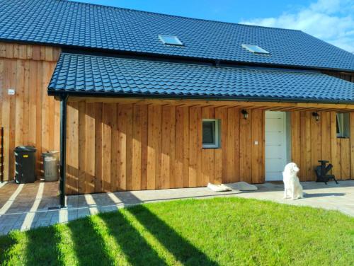 tuin, Chalupa U Jezu Bělá (Chalupa U Jezu Bela) in Bela Pod Pradedem