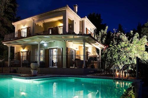 Unique Kefalonia Villa Villa Ionian Beach Sea Views Lourdas