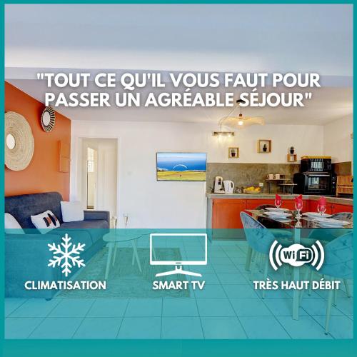 Bec Rose - Clim - Wi-fi - Jardin 1