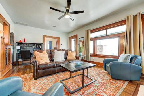 Classen Craftsman-near Asian & Paseo district in Oklahoma City, USA