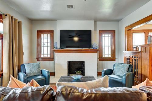 Classen Craftsman-near Asian & Paseo district in Oklahoma City, USA