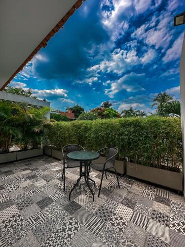 ระเบียง/ชานเรือน, Malik Hotel Boutique in ซิวดัด คาร์ดิง