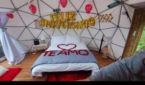 Domo -glamping luna in Ráquira