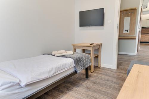 VIP Apartment A 64qm 4 Zi DG Wohnung klimatisiert großes Bad u Küche max 4 Gäste inklusive Schlafsofa